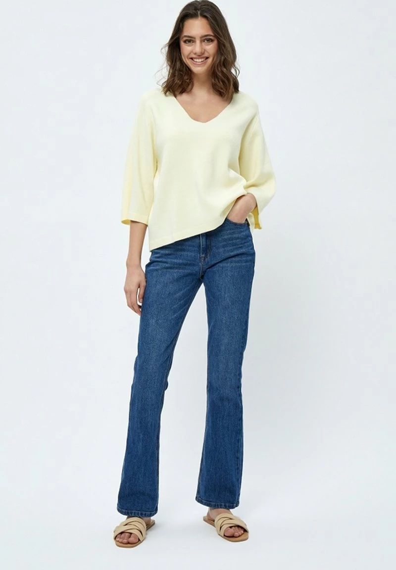 PEPPERCORN Femme ROSALIA Pullover Lemon Sorbet 2 PEPPERCORN Femme ROSALIA Pullover Lemon Sorbet – Image 2