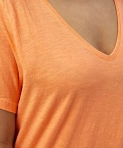 PEPPERCORN ESTEL T Shirt Basique Peach Cobbler Femme -Promos PEPPERCORN Magasin 00851a5a9a1b46bbba2e84de3ddc2efa