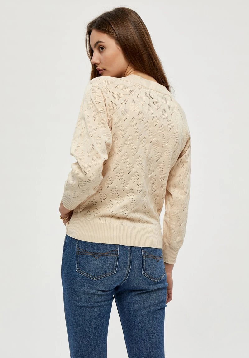 PEPPERCORN Femme LIA PALOMA Pullover Off White 3 PEPPERCORN Femme LIA PALOMA Pullover Off White – Image 3