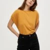 PEPPERCORN LINDY T Shirt Imprimé Spruce Yellow Femme