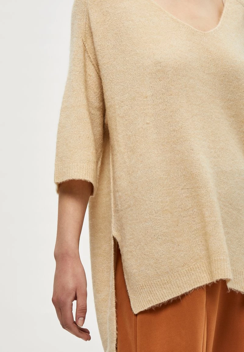 PEPPERCORN Femme LETTY Pullover Brazillian Sand Melange 4 PEPPERCORN Femme LETTY Pullover Brazillian Sand Melange – Image 4