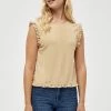 PEPPERCORN Femme DARLEEN TEE Débardeur Warm Sand
