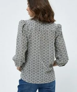 PEPPERCORN Femme DARLA Blouse Mid Blue 6 PEPPERCORN Femme DARLA Blouse Mid Blue -Promos PEPPERCORN Magasin 05a9b60456764f4aadd597d5b4a161bd