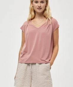 PEPPERCORN Femme ROSALINDA T Shirt Basique Ash Rose