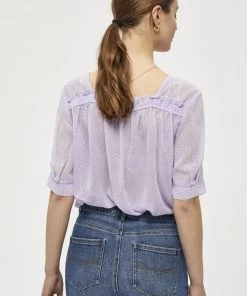 PEPPERCORN Blouse Purple Powder Femme -Promos PEPPERCORN Magasin 06da74ac97dc4c56bfc1aed67fd38899