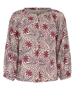 PEPPERCORN ELLERY Blouse True Red Pr Femme -Promos PEPPERCORN Magasin 074444e81118460c87b39bbcc3689a2e