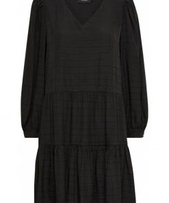 PEPPERCORN Femme MARY Robe De Jour Black -Promos PEPPERCORN Magasin 076693a9e0c64f82a93dfbdf6b714383