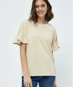 PEPPERCORN REETA Blouse Warm Sand Femme