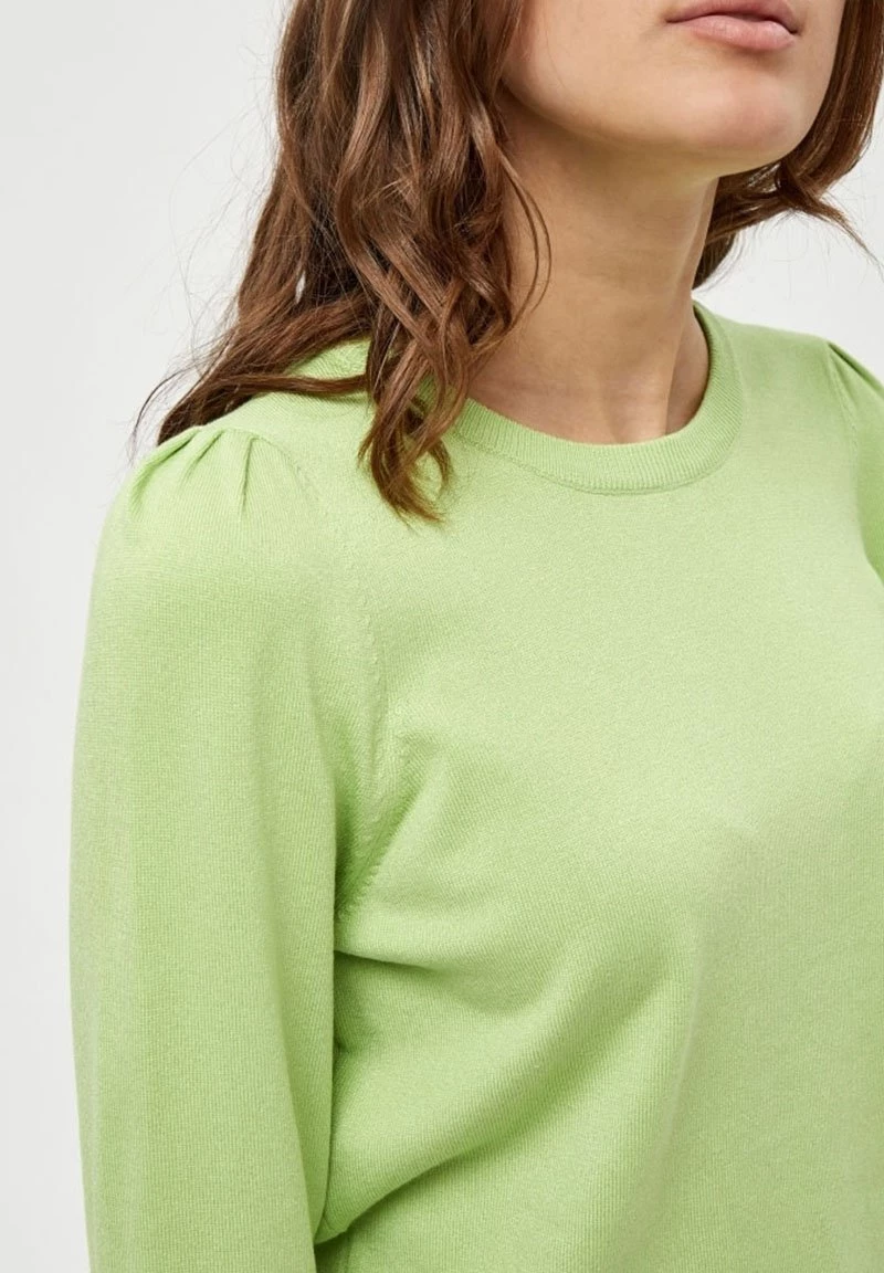 PEPPERCORN TANA PUFF LONGSLEEVE Pullover Opaline Gree Femme 4 PEPPERCORN TANA PUFF LONGSLEEVE Pullover Opaline Gree Femme – Image 4