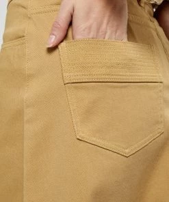 PEPPERCORN Femme PEYTON Jupe Trapèze Prairie Sand -Promos PEPPERCORN Magasin 0a3876ab06524f29a9b8e832cf7d40a3