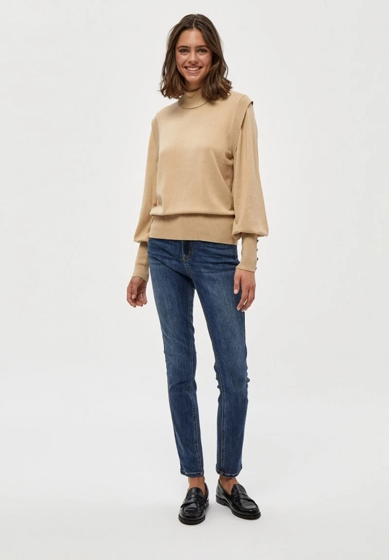 PEPPERCORN Pullover Warm Sand Femme 2 PEPPERCORN Pullover Warm Sand Femme – Image 2