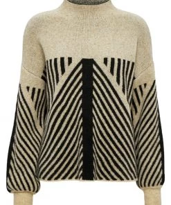 PEPPERCORN Femme JAYDA Pullover Seedpearl Creme Melange -Promos PEPPERCORN Magasin 0aa7514fbc4f4fc0aeb71d195acbf669