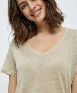 PEPPERCORN Femme DICTE T Shirt Basique Feather Gray -Promos PEPPERCORN Magasin 0acd6b00d95d4bbcafeff95d163db665