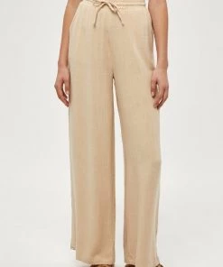 PEPPERCORN Femme ESSA Pantalon Classique Warm Sand