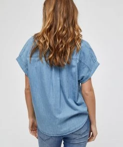 PEPPERCORN Femme NORE Blouse Light Blue Wash -Promos PEPPERCORN Magasin 0b2bcde000af41a8a7aa8f3db3aa75f4