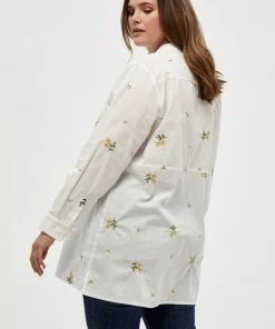 PEPPERCORN Femme DIXIE Blouse White Pr -Promos PEPPERCORN Magasin 0bf07a17bde84d1b8e64454f89b9cc6e