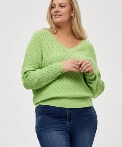 PEPPERCORN ROSALIA Pullover Opaline Gree Femme