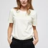 PEPPERCORN MI STATEMENT T Shirt Basique White Femme