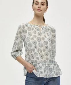 PEPPERCORN Femme Blouse Covert Green