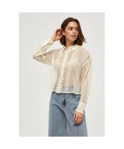 PEPPERCORN EVA Chemisier Gardenia Femme