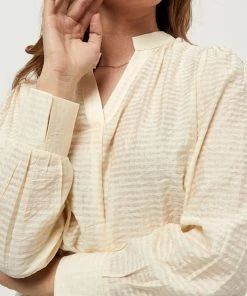 PEPPERCORN CLARA Blouse Seedpearl Cream Femme 8 PEPPERCORN CLARA Blouse Seedpearl Cream Femme -Promos PEPPERCORN Magasin 1372e3332c4743daa737c391e6d74162