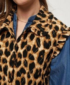 PEPPERCORN Femme CASSANDRA Veste Sans Manches Multicoloured -Promos PEPPERCORN Magasin 1396ec0fd5d0427881f3fa41c0c1c6ac