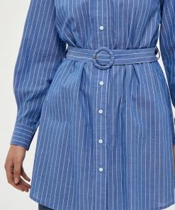 PEPPERCORN LEEN Robe Chemise Blue Fog St Femme 7 PEPPERCORN LEEN Robe Chemise Blue Fog St Femme -Promos PEPPERCORN Magasin 13eea302c9a6437d9b64c54f99ef80ba