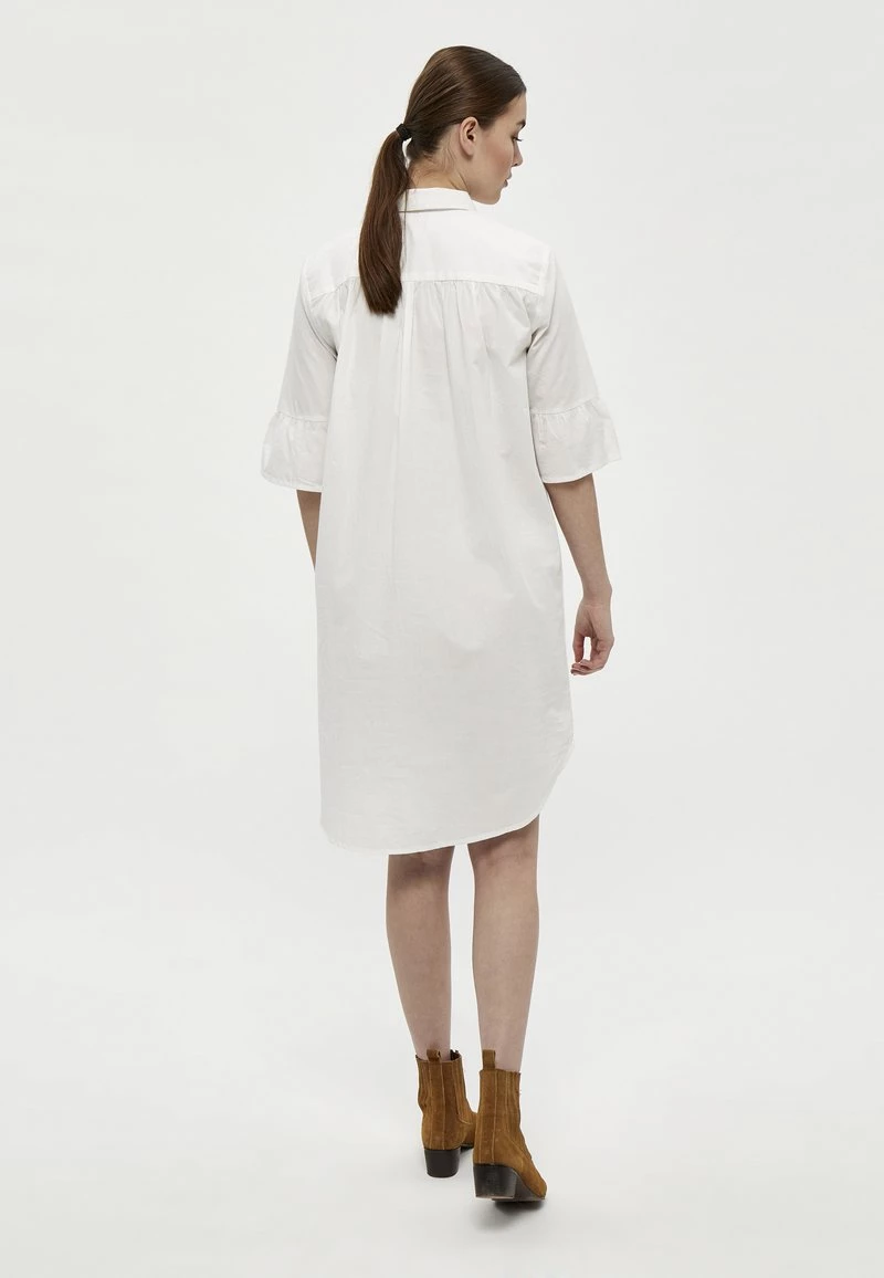 PEPPERCORN Femme RAMIS Robe Chemise White 3 PEPPERCORN Femme RAMIS Robe Chemise White – Image 3