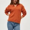 PEPPERCORN Pullover Apricot Orange Melange Femme