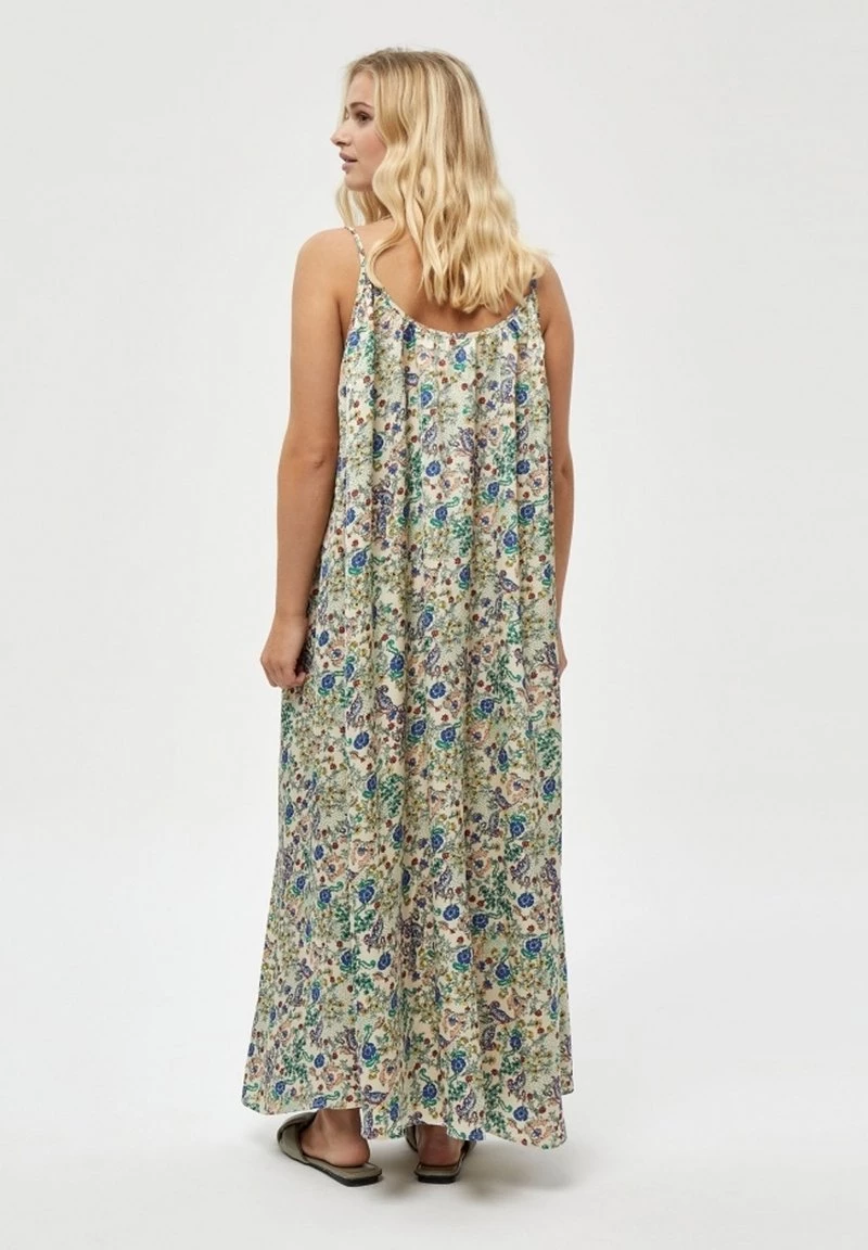 PEPPERCORN ELYSE Robe Longue Nebulas Blue Pr Femme 3 PEPPERCORN ELYSE Robe Longue Nebulas Blue Pr Femme – Image 3