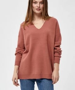 PEPPERCORN ROSALIA Pullover Cedar Wood Femme