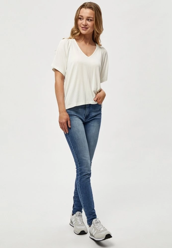 PEPPERCORN Femme ROSALINDA T Shirt Imprimé Gardenia 2 PEPPERCORN Femme ROSALINDA T Shirt Imprimé Gardenia – Image 2