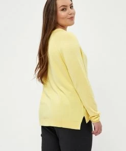 PEPPERCORN Femme TANA Pullover Pale Yellow -Promos PEPPERCORN Magasin 1819530487ac4c68aeab38c9baaef083