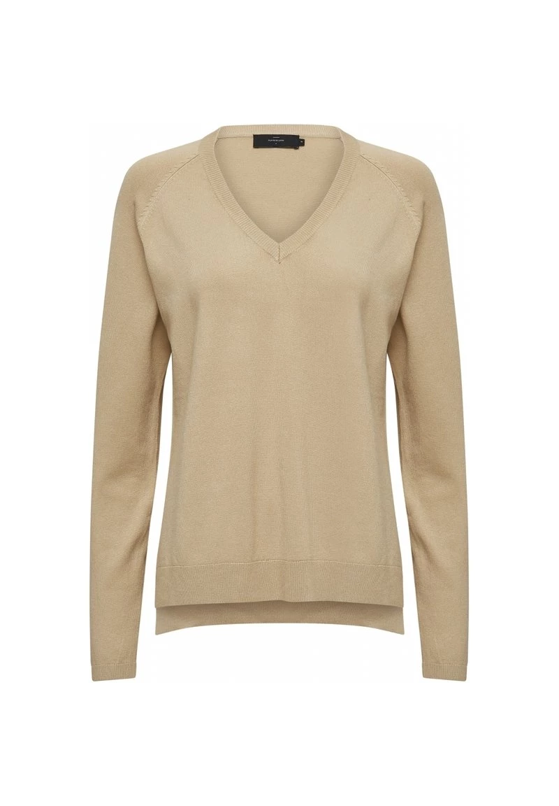 PEPPERCORN Femme TANA Pullover Warm Sand Melange 5 PEPPERCORN Femme TANA Pullover Warm Sand Melange – Image 5