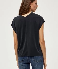 PEPPERCORN LANA TEE T Shirt Basique Black Femme -Promos PEPPERCORN Magasin 19080ad16475423c9bfd43aa64154ad7