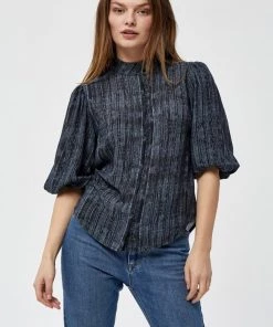 PEPPERCORN Femme ADEA Blouse Black Pr