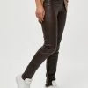 PEPPERCORN LINETTE Legging Brown Femme
