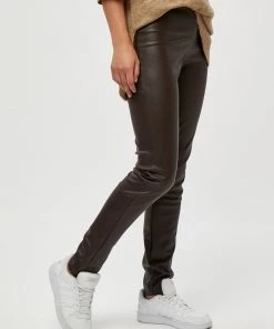 PEPPERCORN LINETTE Legging Brown Femme