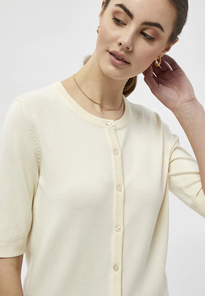 PEPPERCORN TANA Gilet Seedpearl Cream Femme 4 PEPPERCORN TANA Gilet Seedpearl Cream Femme – Image 4