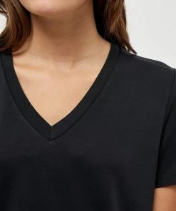 PEPPERCORN PHILINA T Shirt Basique Black Femme -Promos PEPPERCORN Magasin 1b26aa16722b408595f9f1b7654ccd11