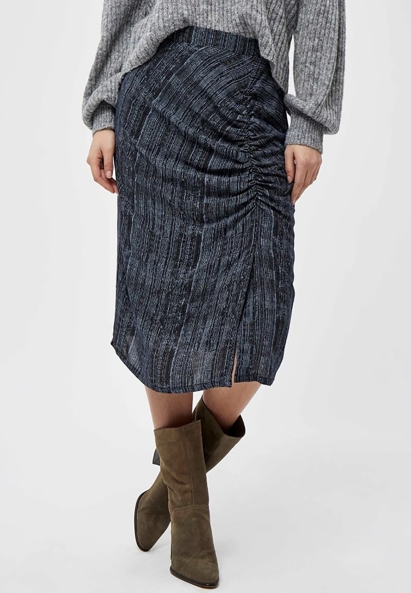 PEPPERCORN Femme ADEA Jupe Portefeuille Black Pr 1 PEPPERCORN Femme ADEA Jupe Portefeuille Black Pr