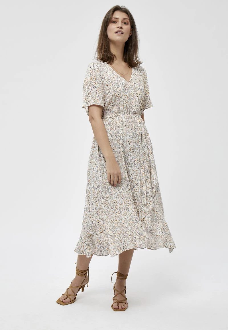 PEPPERCORN Femme MAE Robe De Jour Gardenia Pr 2 PEPPERCORN Femme MAE Robe De Jour Gardenia Pr – Image 2