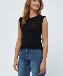 PEPPERCORN DARLEEN TEE Débardeur Black Femme