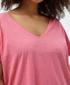 PEPPERCORN ESTEL T Shirt Basique Pink Lemonade Femme -Promos PEPPERCORN Magasin 1e03a7f892d04d649ebf4faf15ccd234