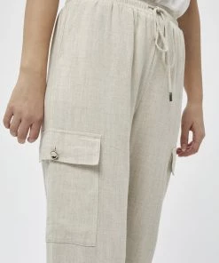 PEPPERCORN Pantalon Classique Sandshell Melange Femme -Promos PEPPERCORN Magasin 1e2fd75d81e64ecda7d55ff2509e59ff