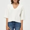 PEPPERCORN Femme ROSALIA Pullover Cloud Dancer