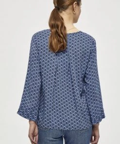 PEPPERCORN Femme Blouse Navy -Promos PEPPERCORN Magasin 1ff34326fbed467e8a9ac8be02dd53aa