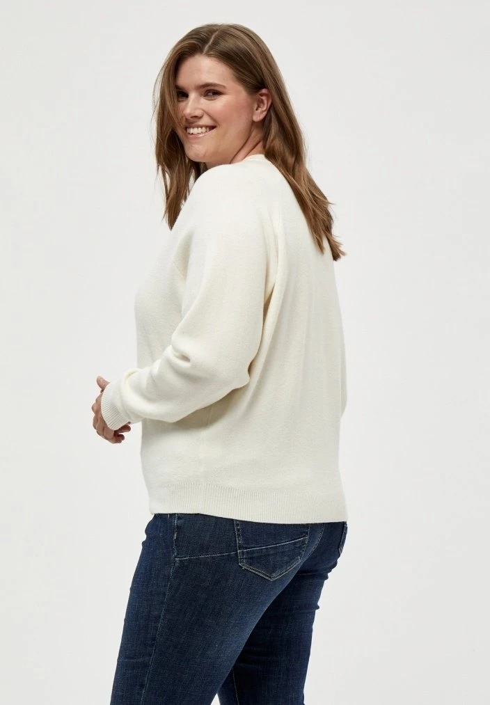 PEPPERCORN ROSALIA Pullover Cloud Dancer Femme 3 PEPPERCORN ROSALIA Pullover Cloud Dancer Femme – Image 3