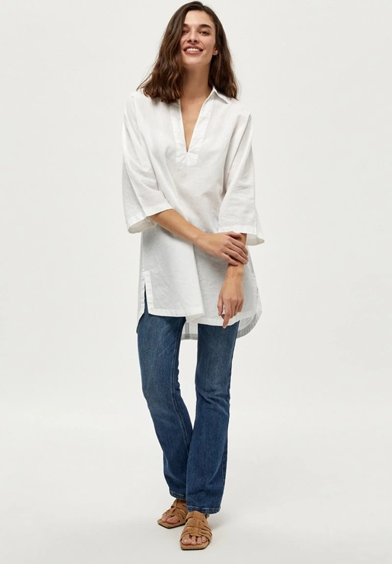 PEPPERCORN Femme ELBY Tunique White 2 PEPPERCORN Femme ELBY Tunique White – Image 2