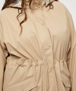 PEPPERCORN Femme CANE CURVE Parka Sand 7 PEPPERCORN Femme CANE CURVE Parka Sand -Promos PEPPERCORN Magasin 20ddb1f9413b462db94db2c4acba2d73